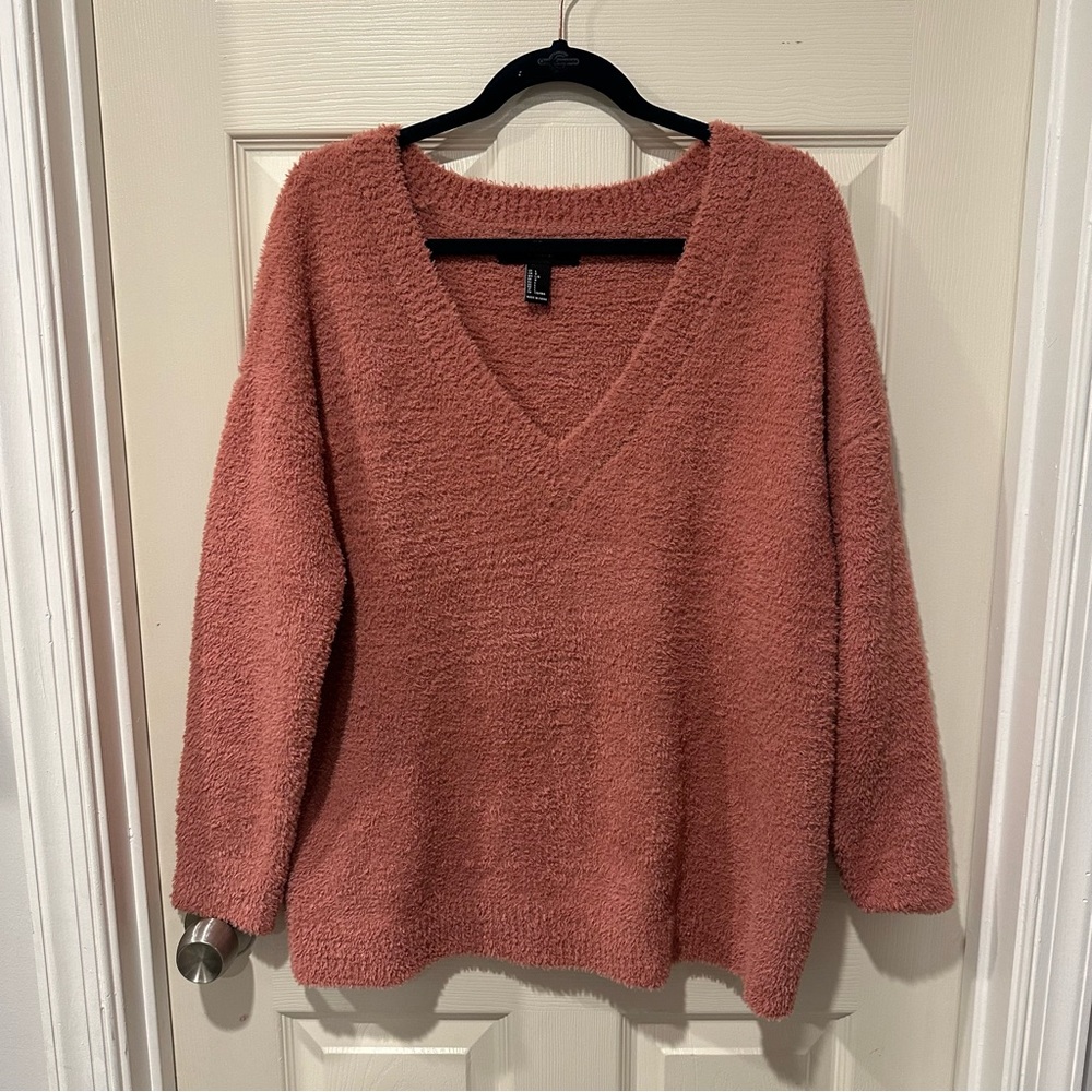 Cozy Pink Forever 21 Sweater